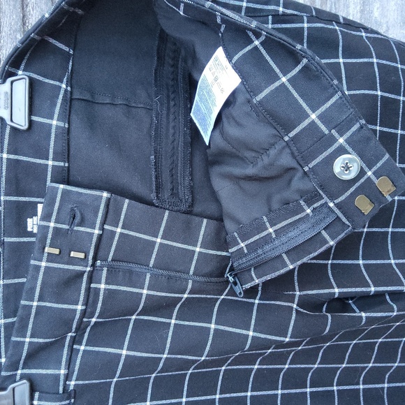 Old Navy women's black pants with white stripes size 14 - Picture 4 of 7